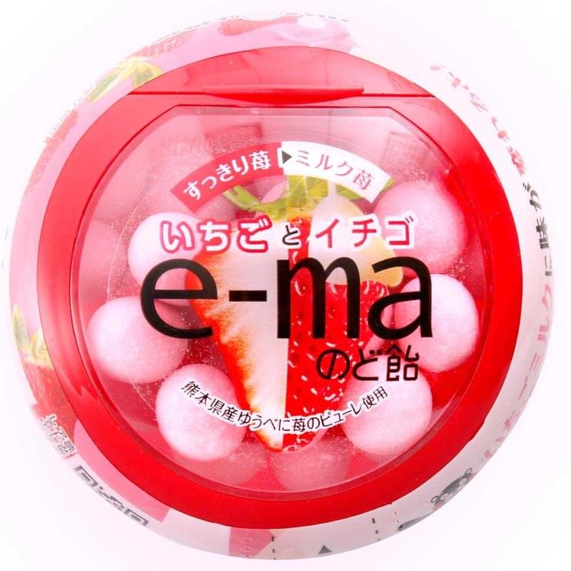 UHA E-MA盒裝糖(草莓味)33克