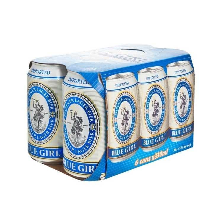 藍妹啤酒 x 6罐330ml 