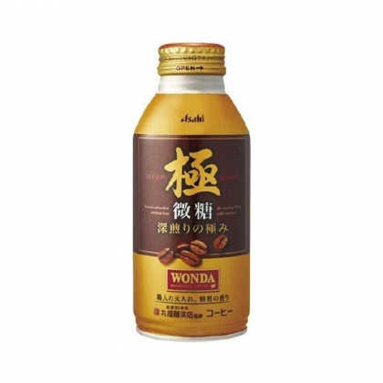  朝日Asahi WONDA 極微糖咖啡 370g