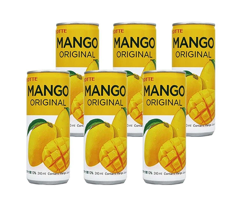 樂天 -芒果汁 250ML(6罐裝)