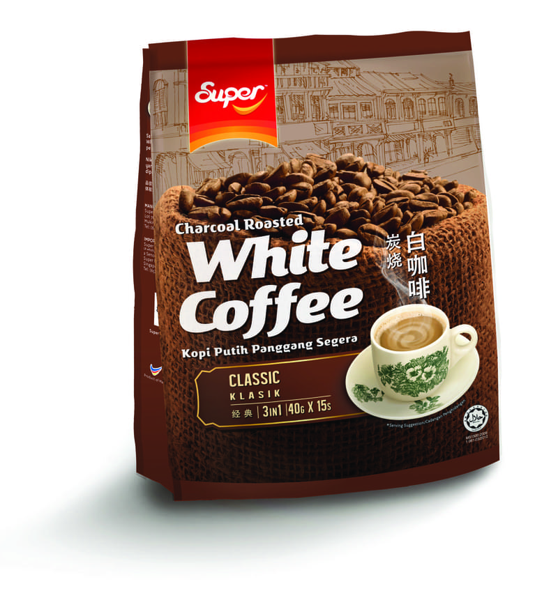 Super 3合1炭燒白咖啡(經典)